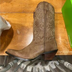 Durango Leather Cowboy Western Boots